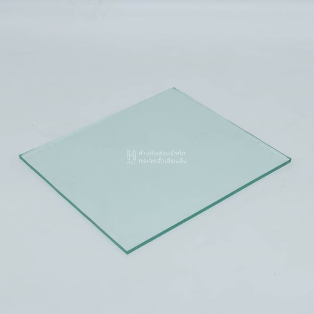 a sheet of translucent glass