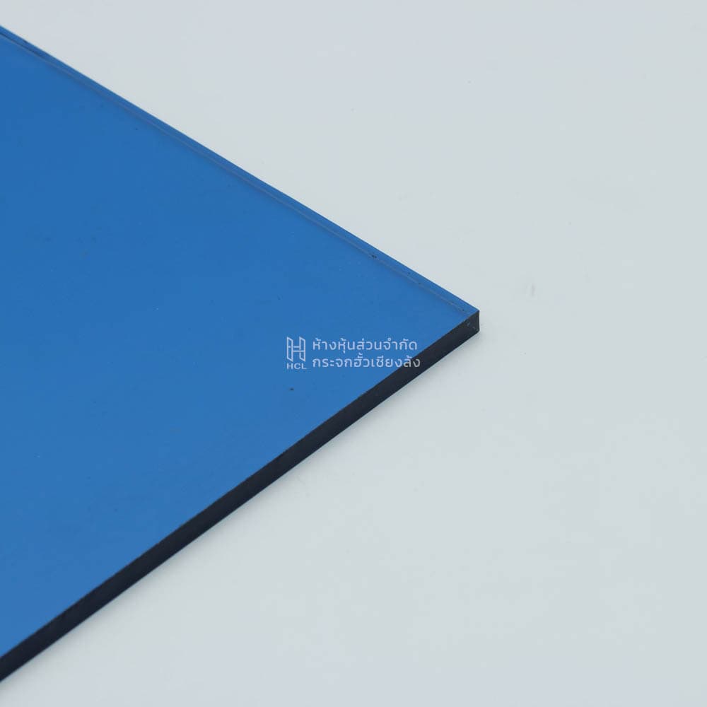 Image of blue float glass